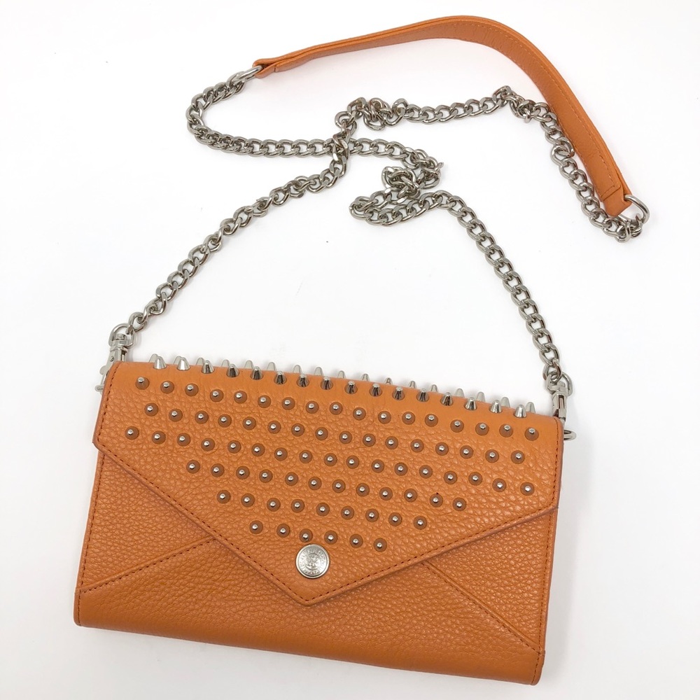 Rebecca Minkoff studded wallet crossbody purse